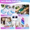 LET'S RESIN Resin Epoxy Kit, 1.5 Gallon Bubble Free & Crystal Clear Epoxy Resin Supplies with Measuring Cups,Stir Stick,Gloves,Resin and Hardener for Mold Casting,Jewelry,Art,Craft
